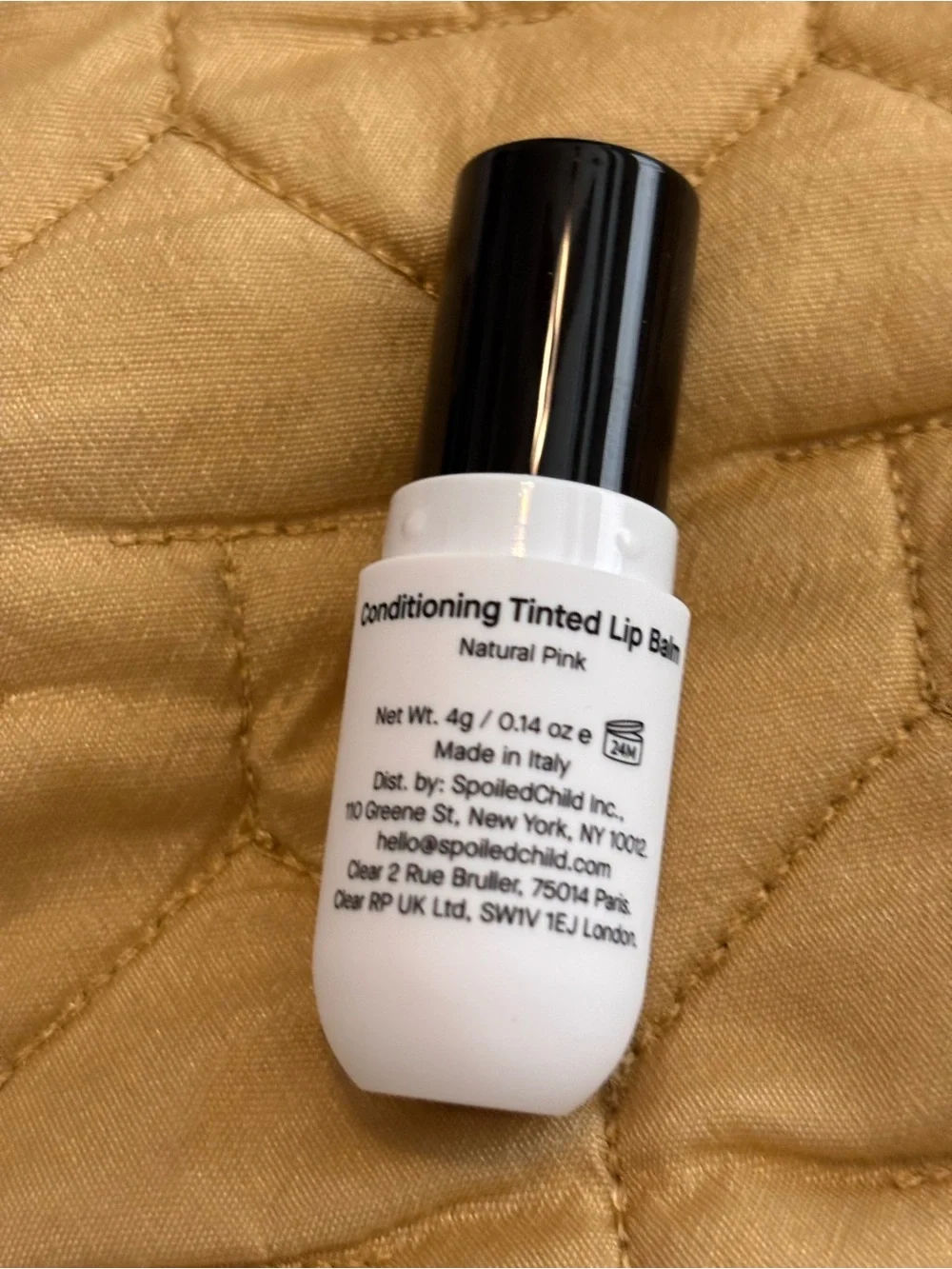 Spoiled Child Natural Pink Conditioning Tinted Lip Balm
